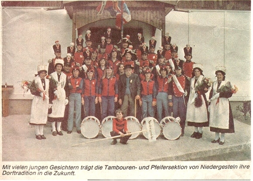 Vereinsfoto 1981